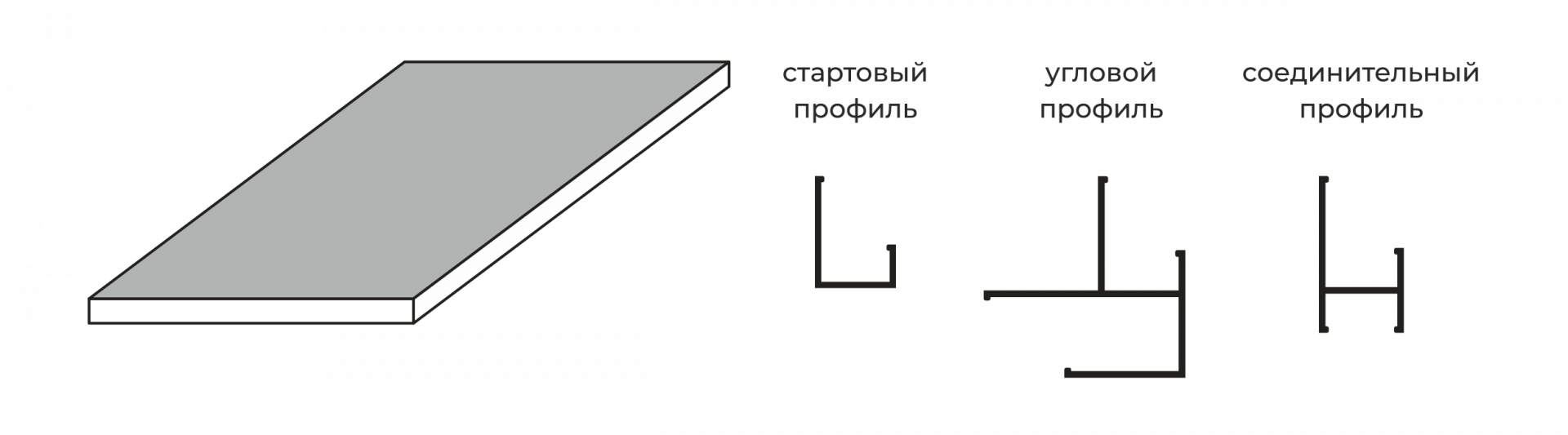 Декоративные стеновые панели без фрезировки